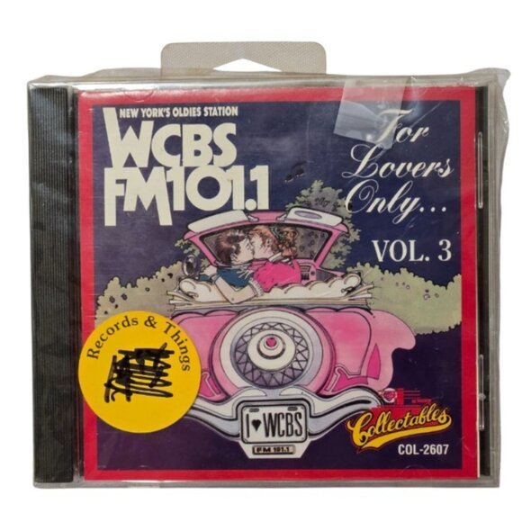 Collectables WCBS FM 101.1 History of Rock For Lover's Only Vol 3 CD Album - NEW - Picture 1 of 4